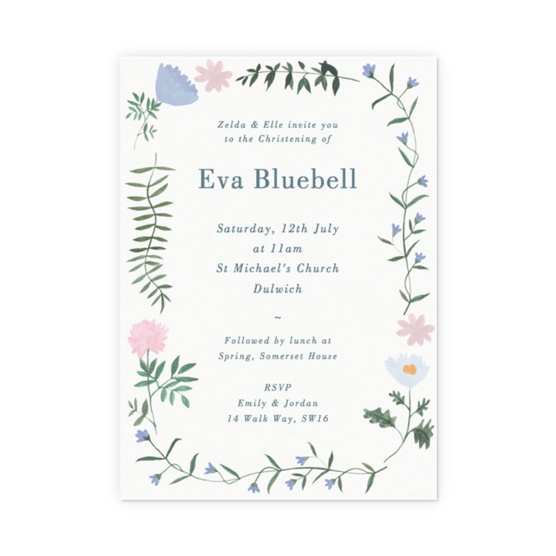 personalised christening invitations baptism invitations papier