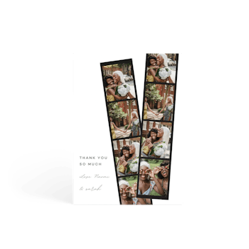 Big Thank You Photo Strip