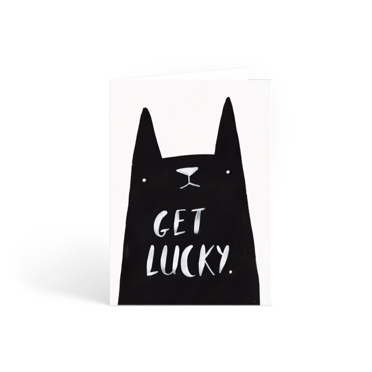 Get Lucky Black Cat