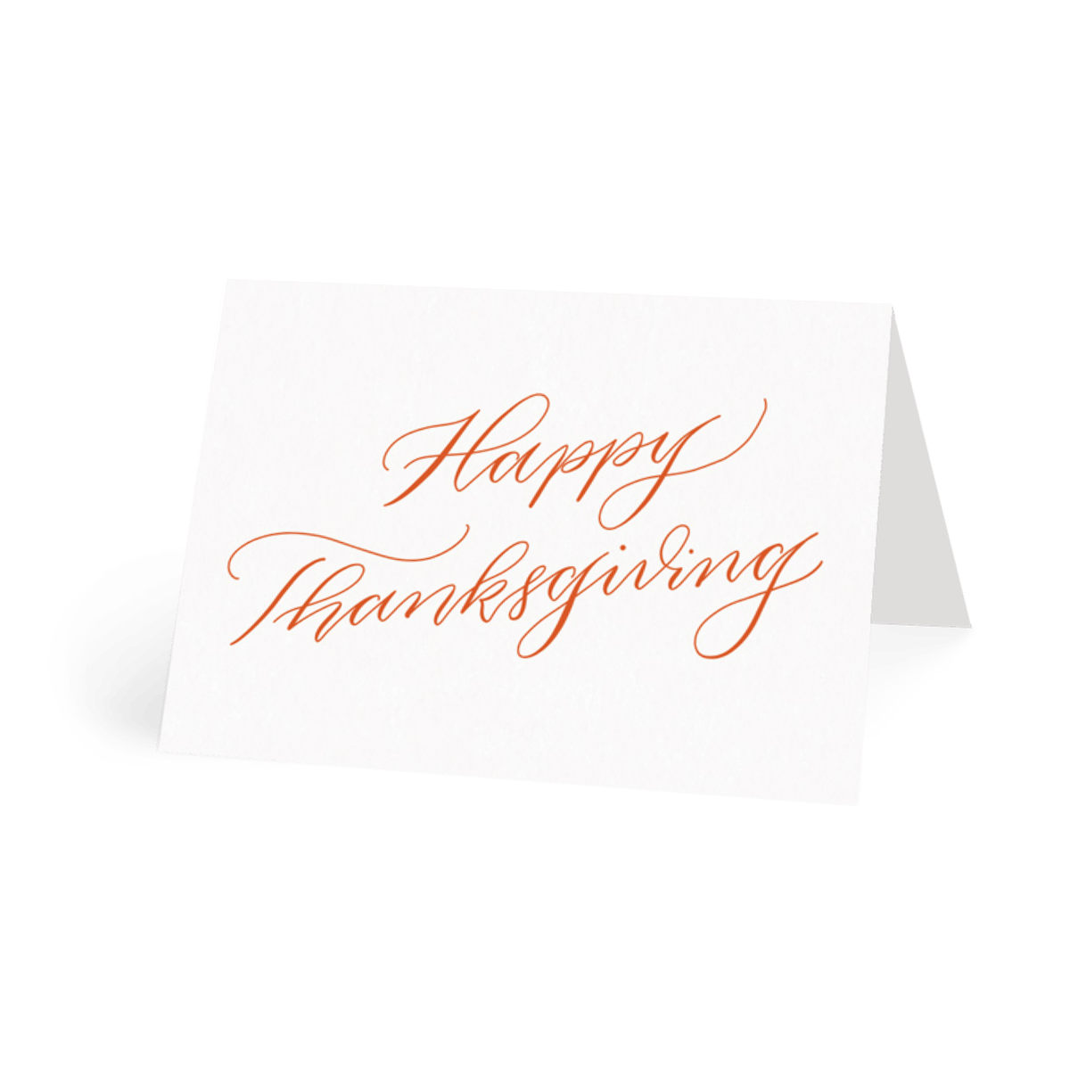 Happy Thanksgiving Calligraphy