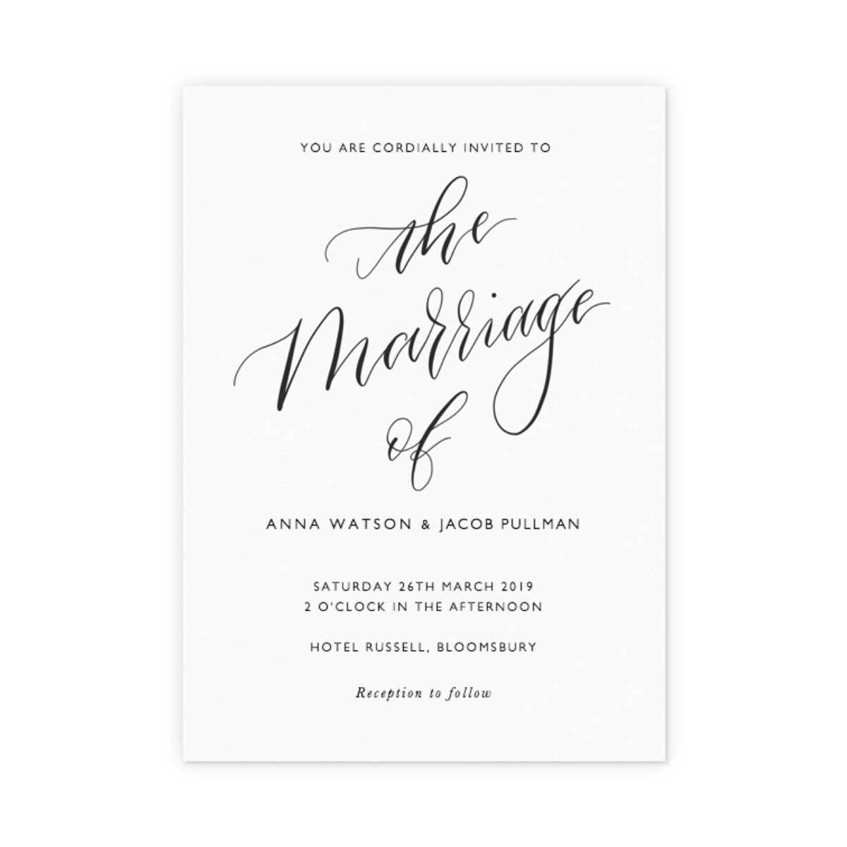 The Marriage Of Calligraphy