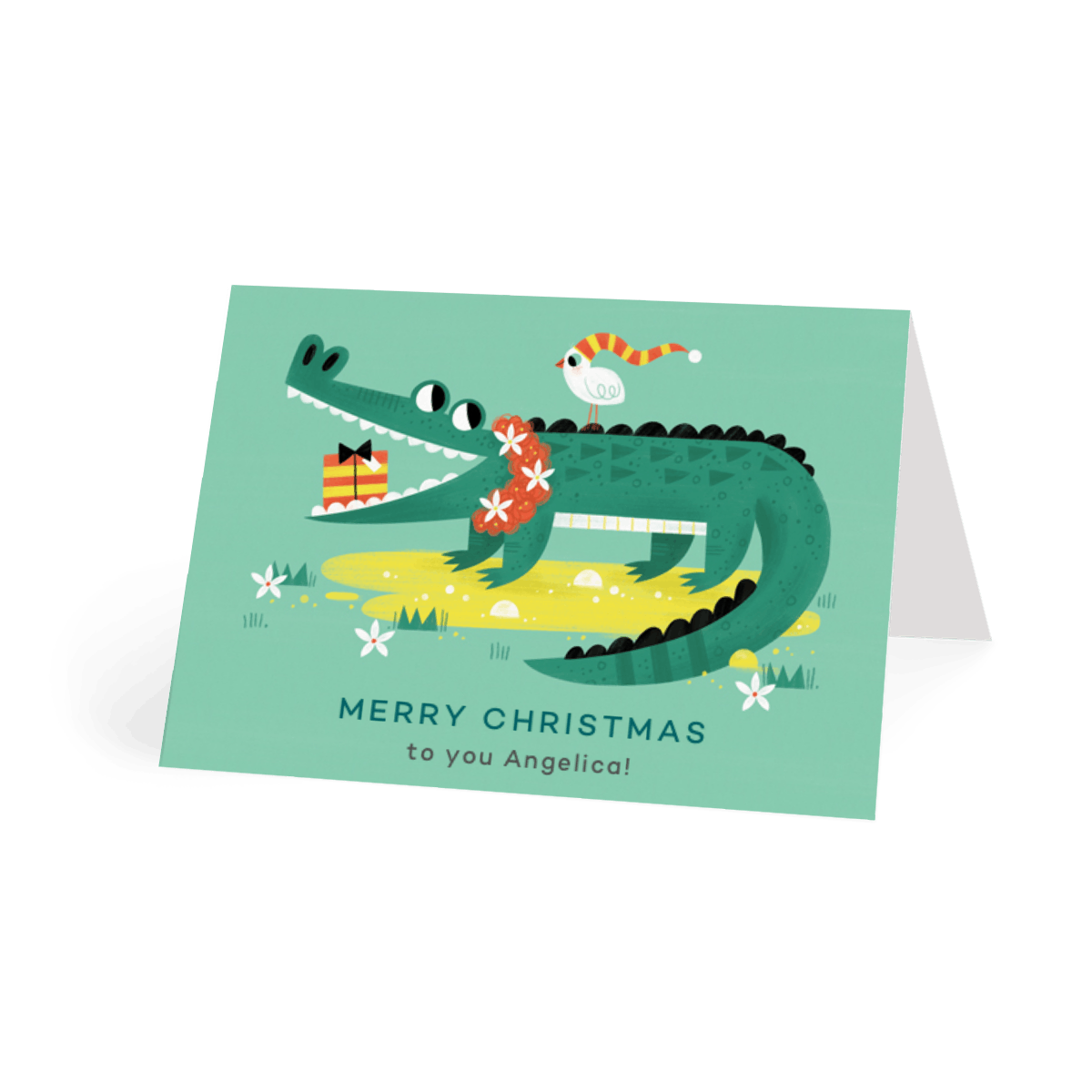 Christmas Alligator