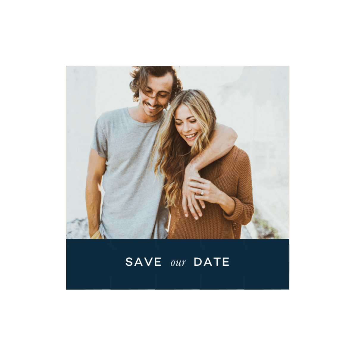 Navy Save Our Date