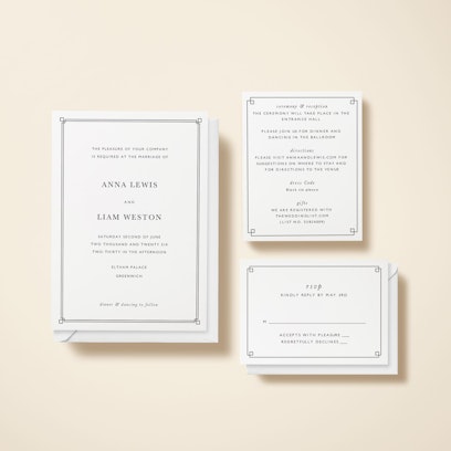 Option to add matching info and RSVP cards