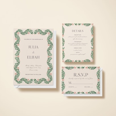Option to add matching info and RSVP cards