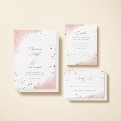 Option to add matching info and RSVP cards