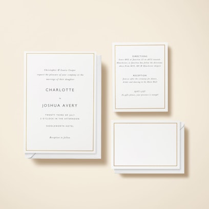 Option to add matching info and RSVP cards