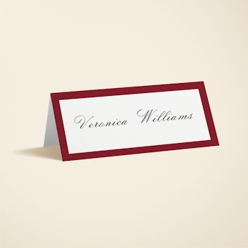 Burgundy Border