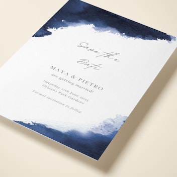 Watercolour Navy