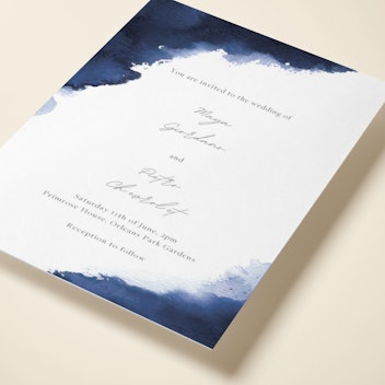 Watercolour Navy