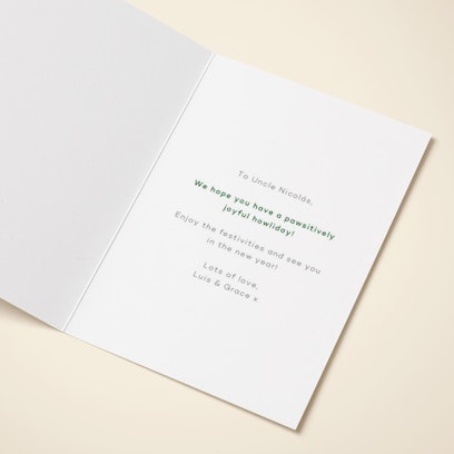 Personalise with your message or leave blank for your handwritten message