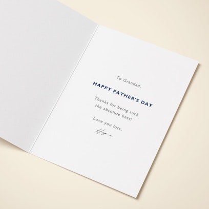 Personalise with your message or leave blank for your handwritten message