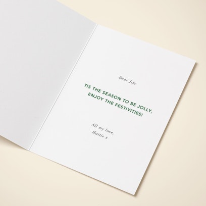 Personalise with your message or leave blank for your handwritten message