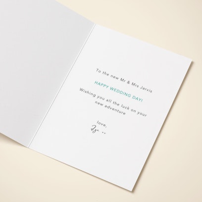 Personalise with your message or leave blank for your handwritten message