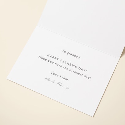Personalise with your message or leave blank for your handwritten message