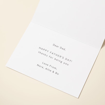 Personalise with your message or leave blank for your handwritten message