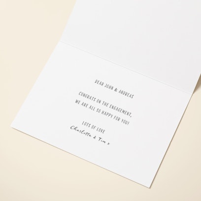 Personalise with your message or leave blank for your handwritten message
