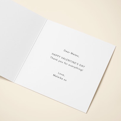 Personalise with your message or leave blank for your handwritten message