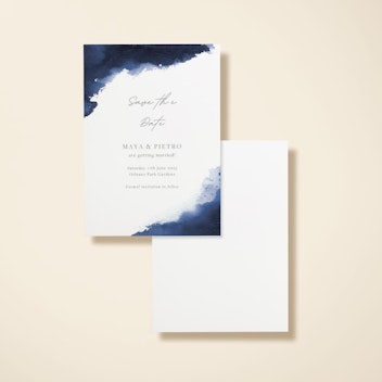Watercolour Navy
