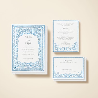 Option to add matching info and RSVP cards