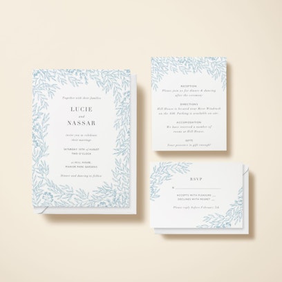 Option to add matching info and RSVP cards