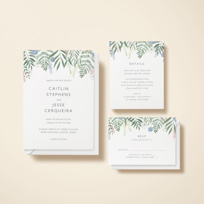 Option to add matching info and RSVP cards