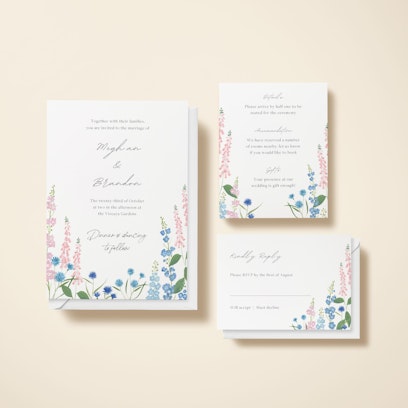 Option to add matching info and RSVP cards