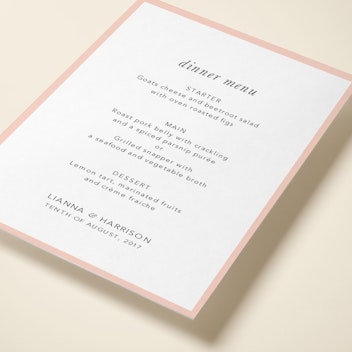 Blush Border