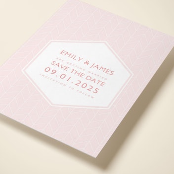 Herringbone Blush