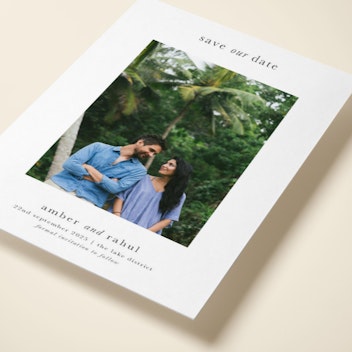 White Framed Photo