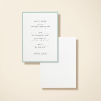 Mint Border